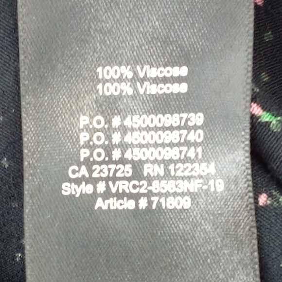 Aritzia Sunday Best Taggie Black Jumpsuit S Roses Floral Pull On Strapless - Picture 14 of 15